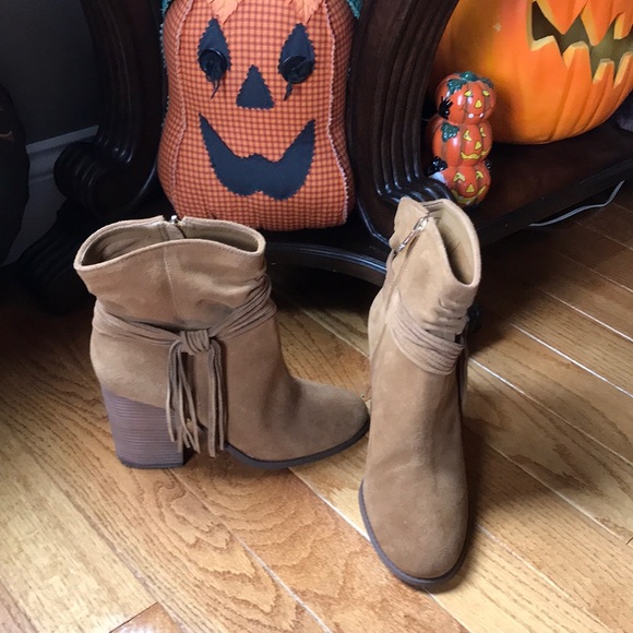 Jessica Simpson Shoes - Jessica Simpson suede boots size 9.5